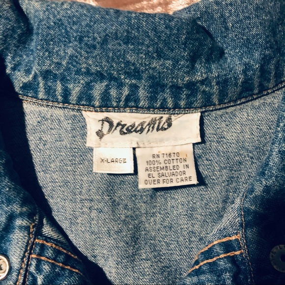 80s Denim Utility Dress - Picture 7 of 7